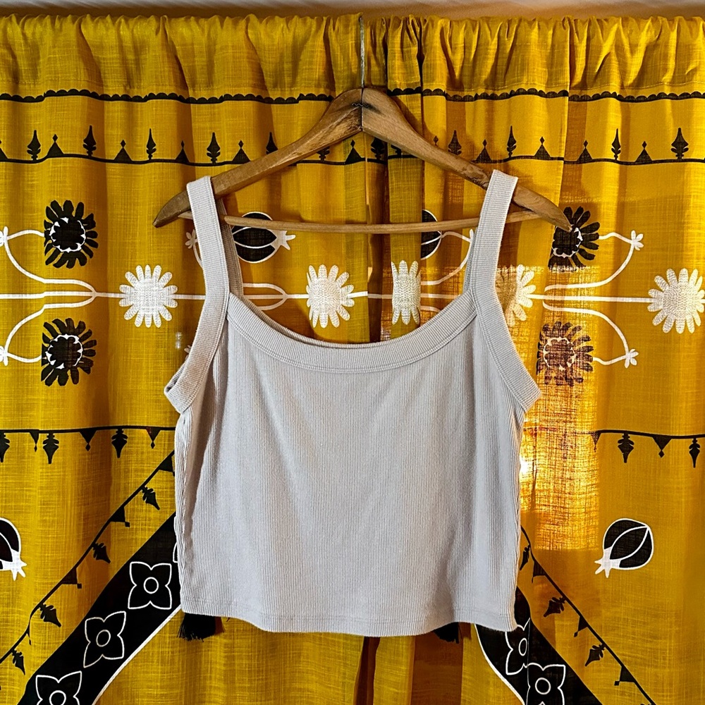 Abercrombie & Fitch Soft Essentials Ribbed 90s Tank Top